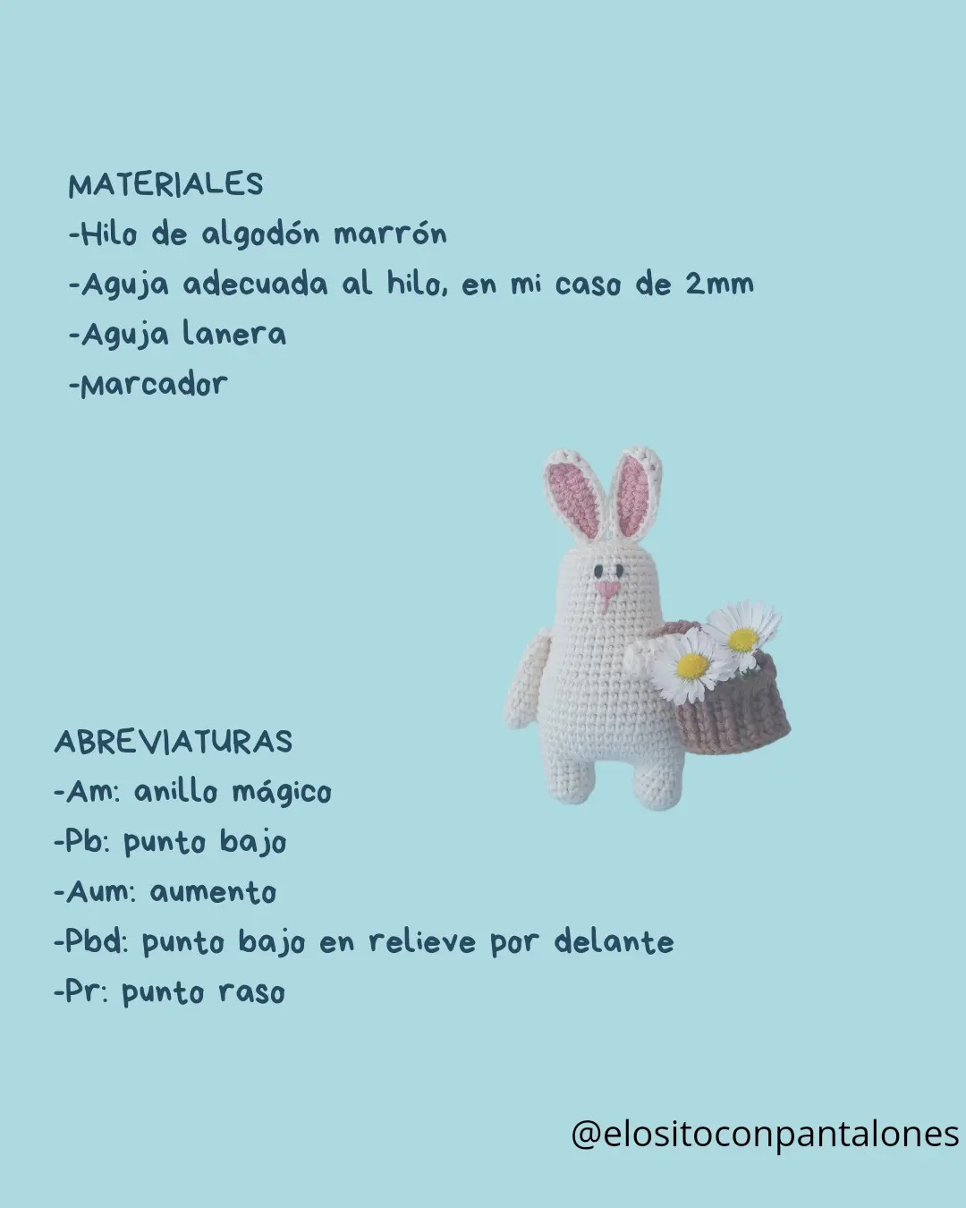 Mini Cestita: Patrón de ganchillo para cesta pequeña con flores