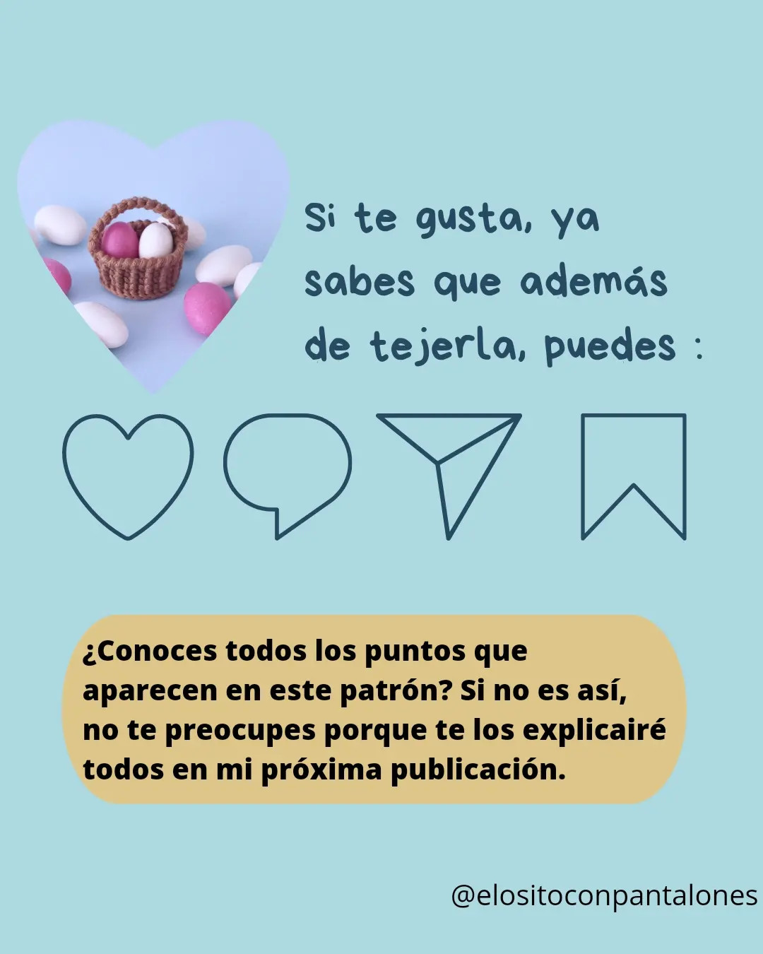 Mini Cestita: Patrón de ganchillo para cesta pequeña con flores
