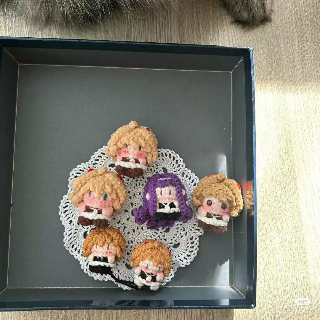 Mini Chisa and Sakura Crochet Amigurumi Patterns