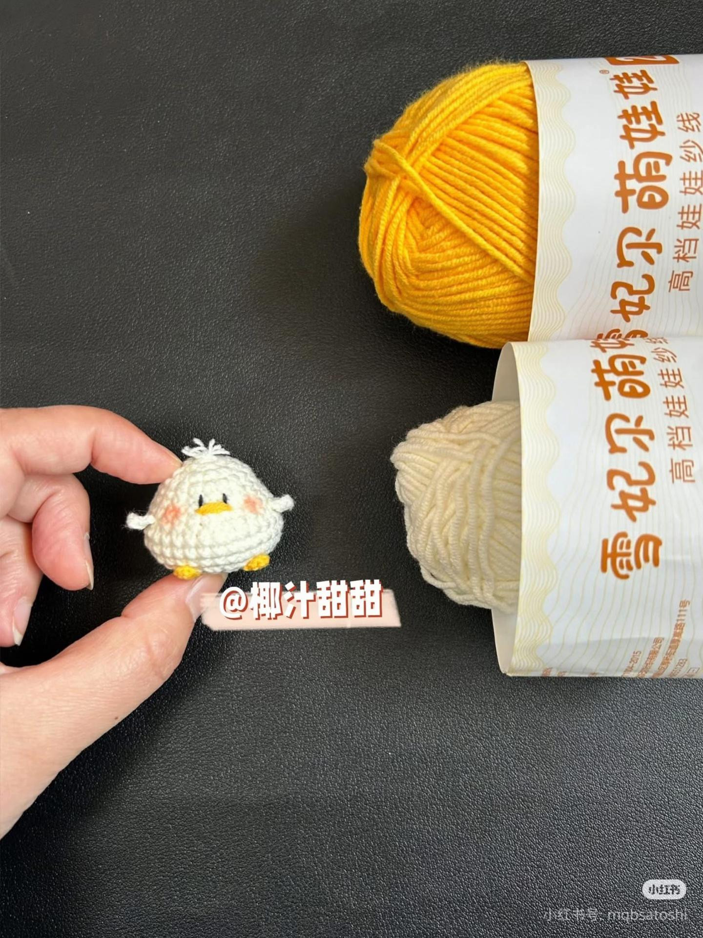 Mini Crochet Amigurumi Duck and Chicken Popcorn Patterns