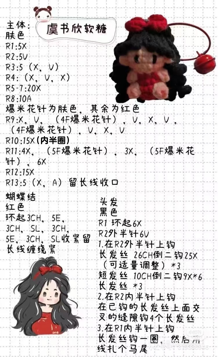 Mini Crochet Doll Patterns: Cat Boy, Police Duo, and Duck Hat Amigurumi Charts