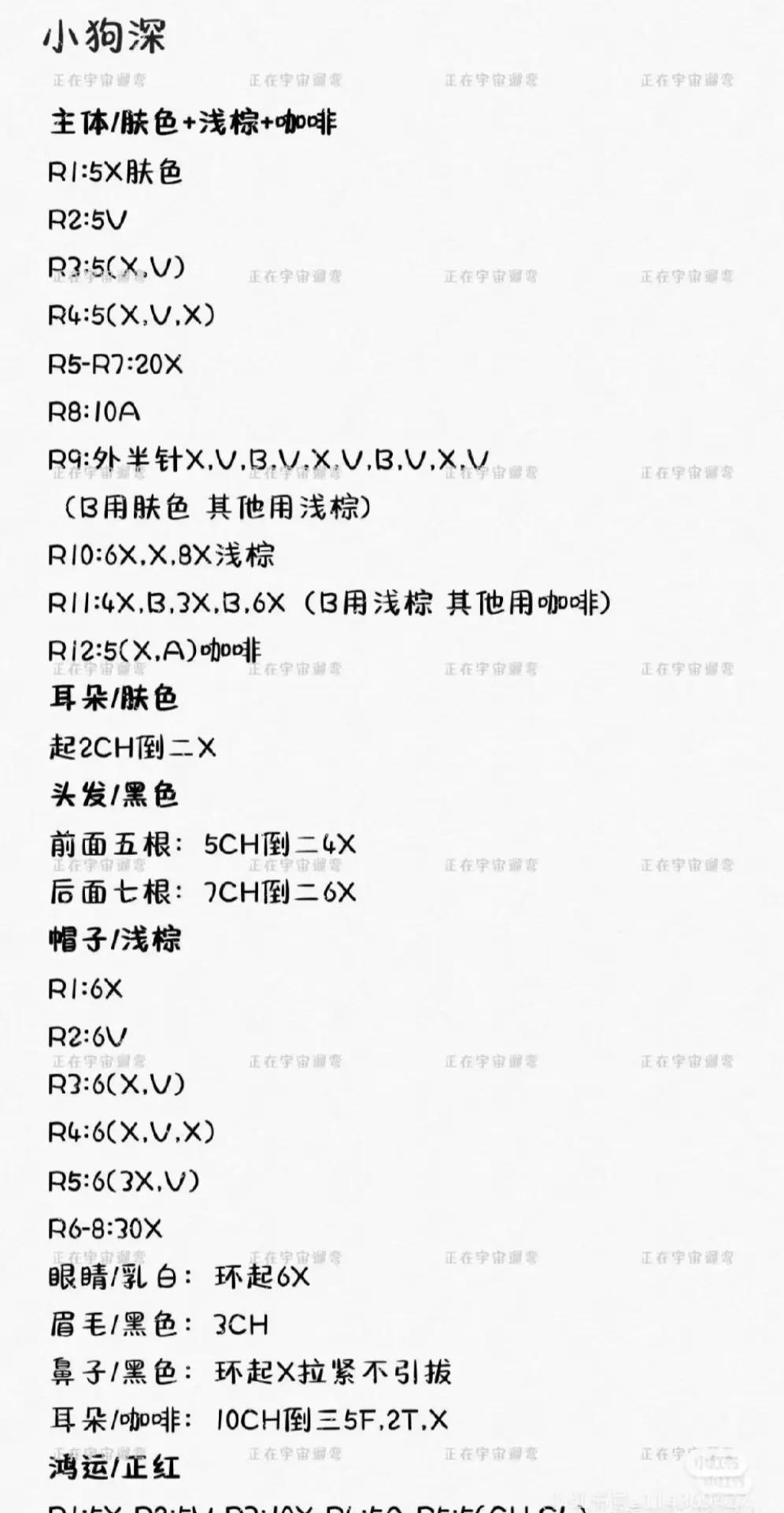 Mini Crochet Doll Patterns: Cat Boy, Police Duo, and Duck Hat Amigurumi Charts