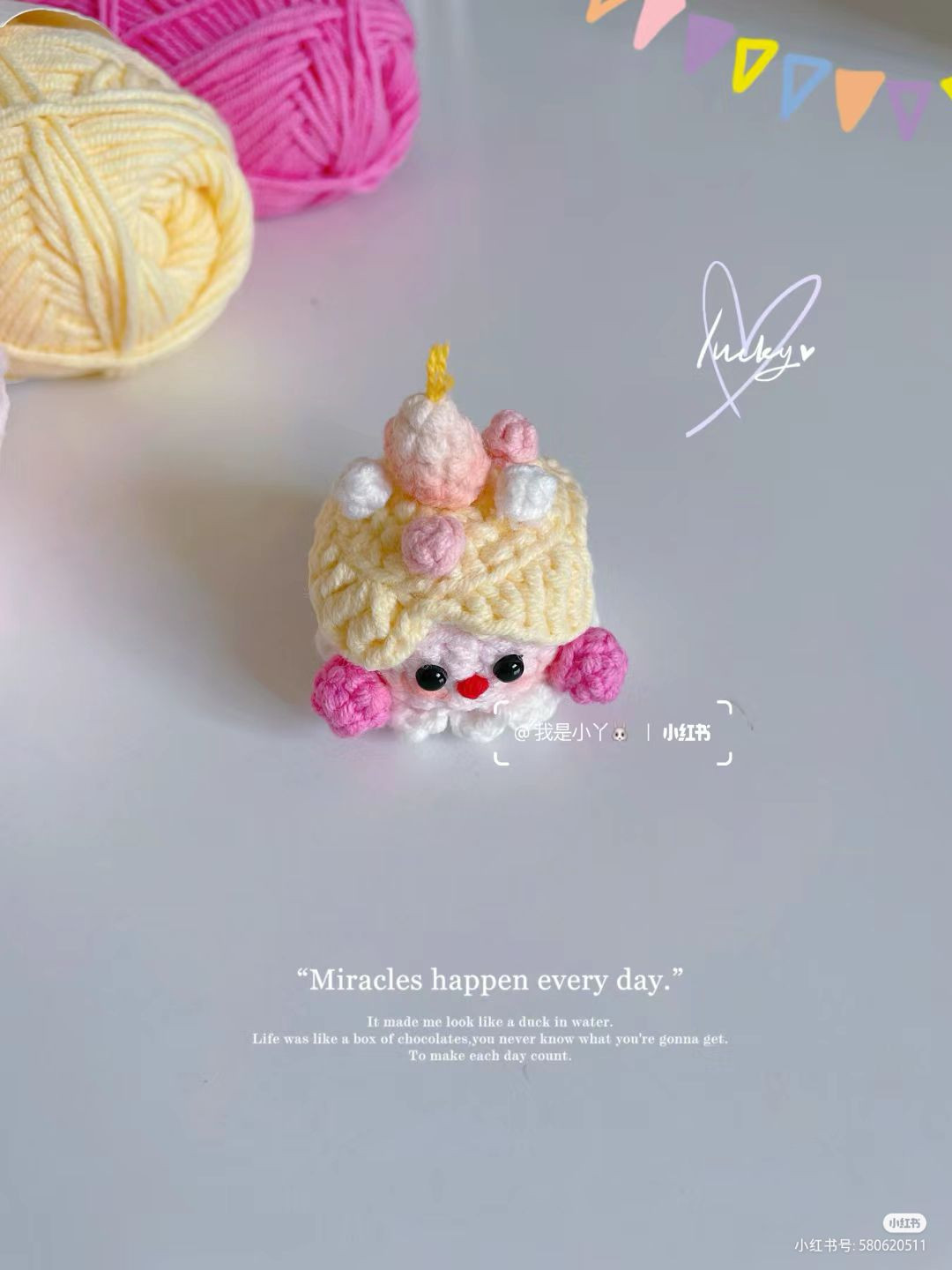 Mini Girl Cake Amigurumi Doll Crochet Pattern Tutorial