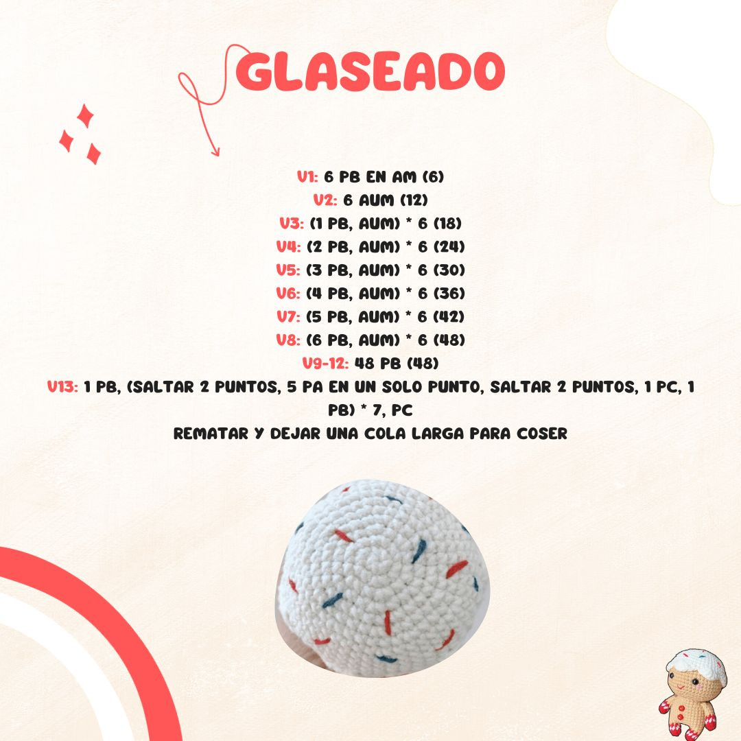 Mini Jengibre Amigurumi - Patrón Gratis