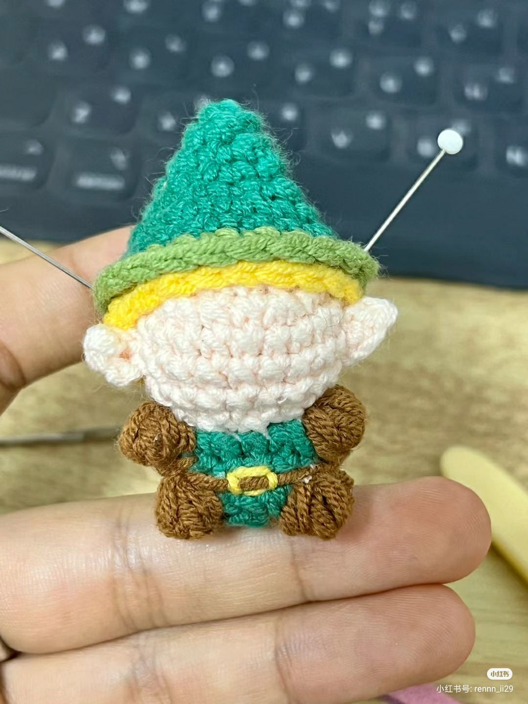 Mini Link Crochet Pattern: Tears of the Kingdom Version