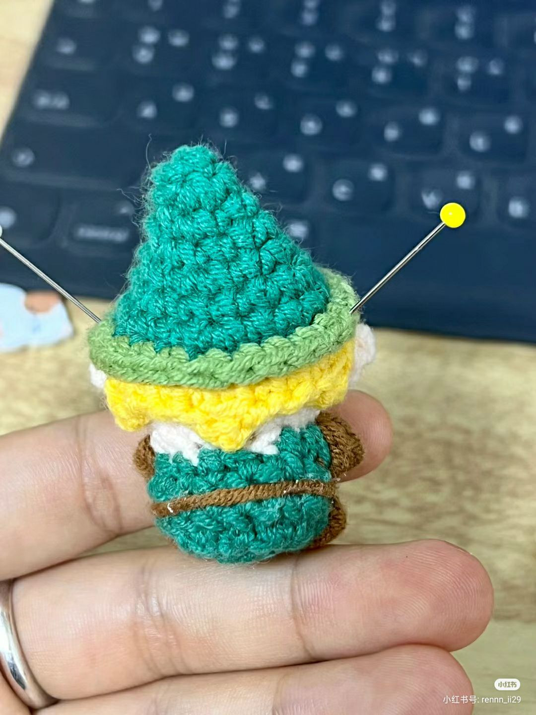 Mini Link Crochet Pattern: Tears of the Kingdom Version