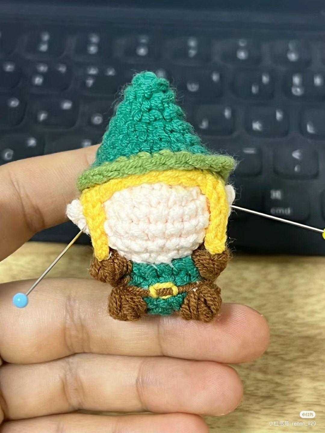 Mini Link Crochet Pattern: Tears of the Kingdom Version