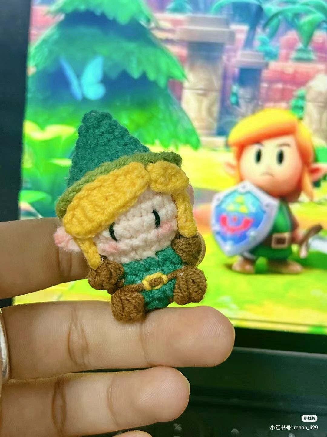 Mini Link Crochet Pattern: Tears of the Kingdom Version