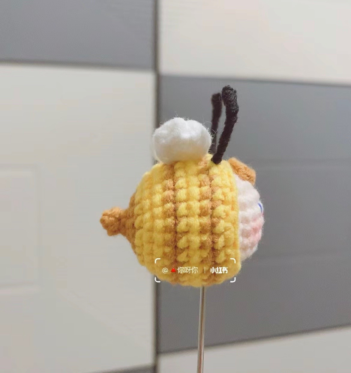 Mini Mochi Bee Crochet Chart Pattern