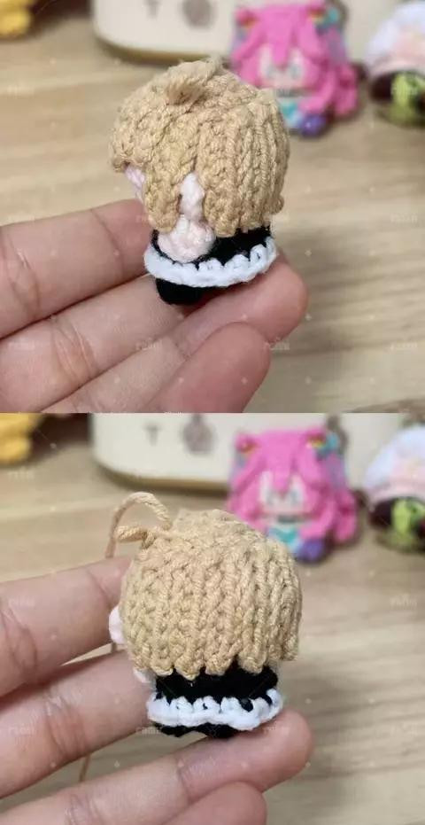 Mini Sakura Crochet Doll Pattern Tutorial
