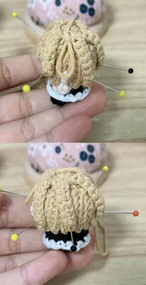 Mini Sakura Crochet Doll Pattern Tutorial