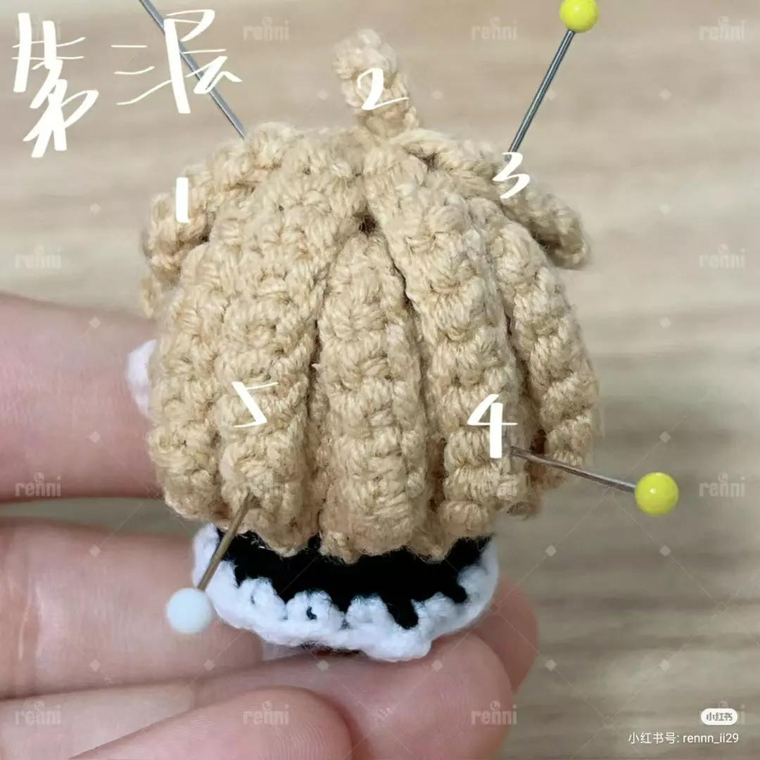 Mini Sakura Crochet Doll Pattern Tutorial