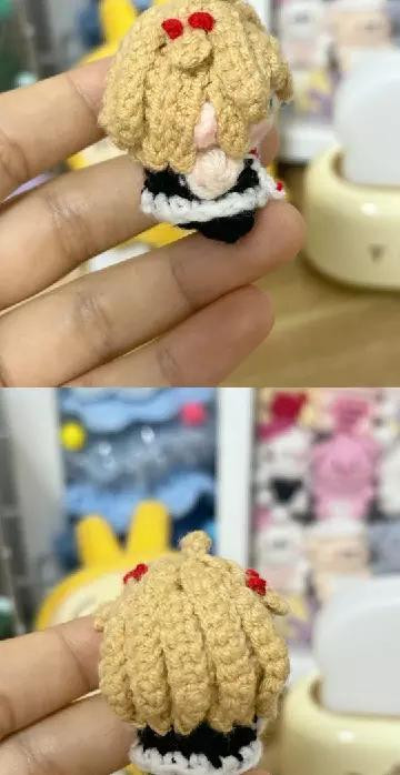 Mini Sakura Crochet Doll Pattern Tutorial