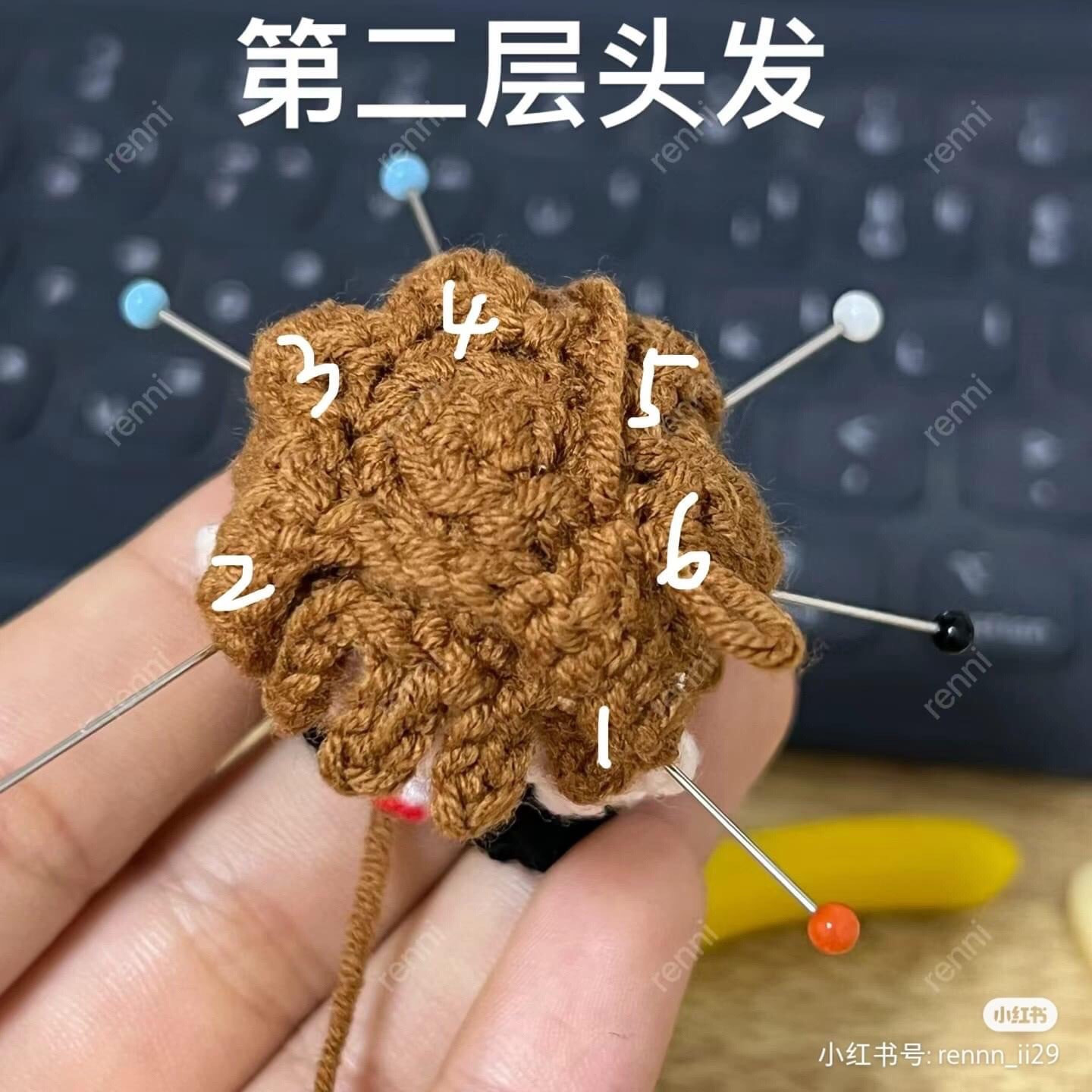 Mini Wolf Crochet Doll Pattern - Cute Amigurumi Tutorial Chart