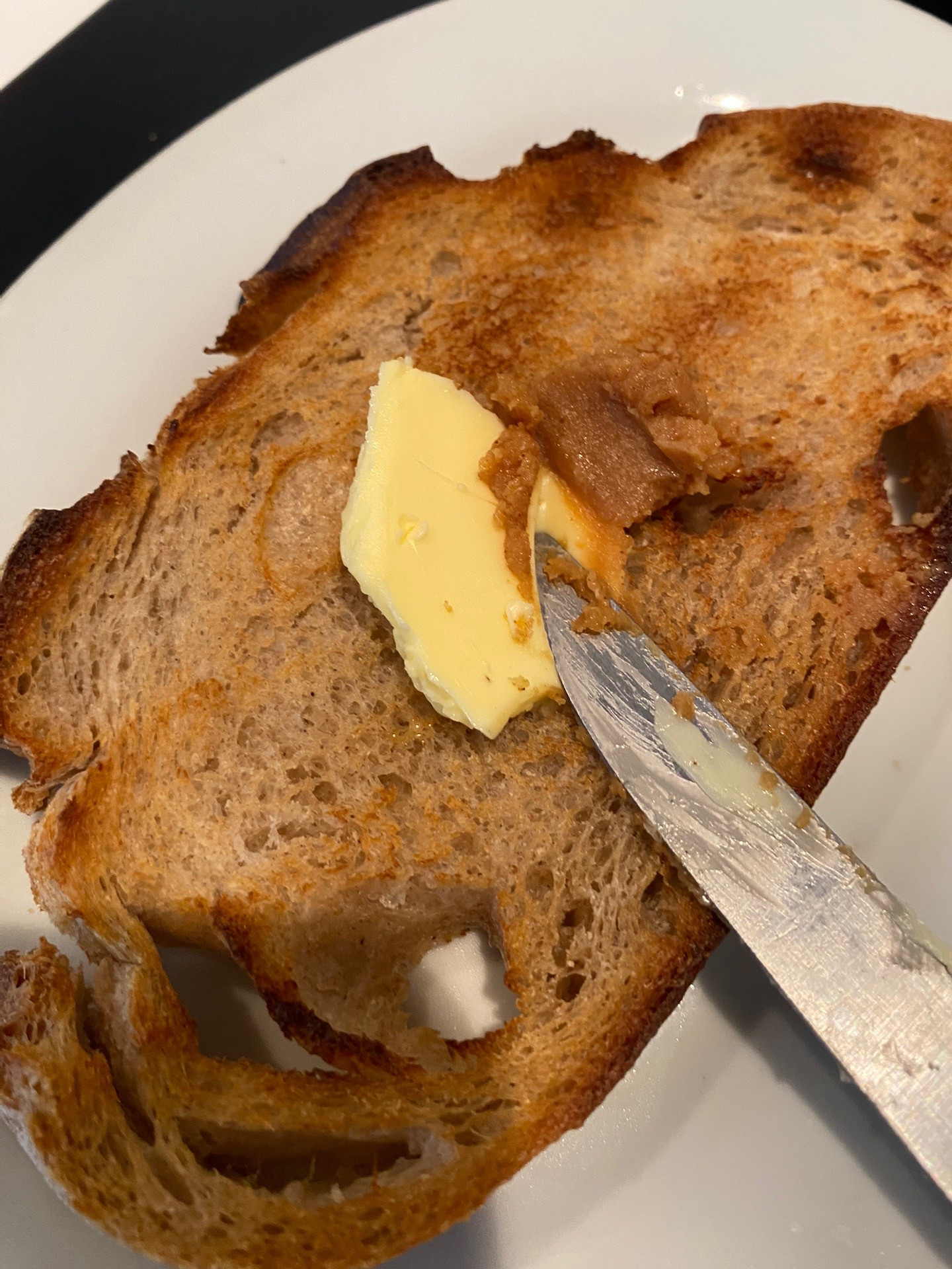 Miso Butter Honey Toast: Sweet and Savory Breakfast Recipe