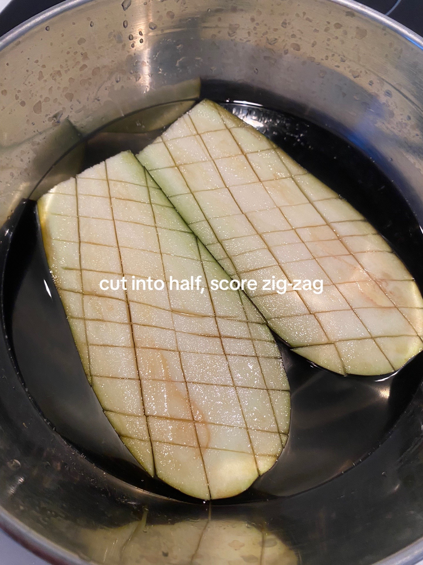 Miso Glazed Eggplant (Miso Dengaku) - Soft, savory Japanese eggplant recipe with sesame seeds and chili flakes