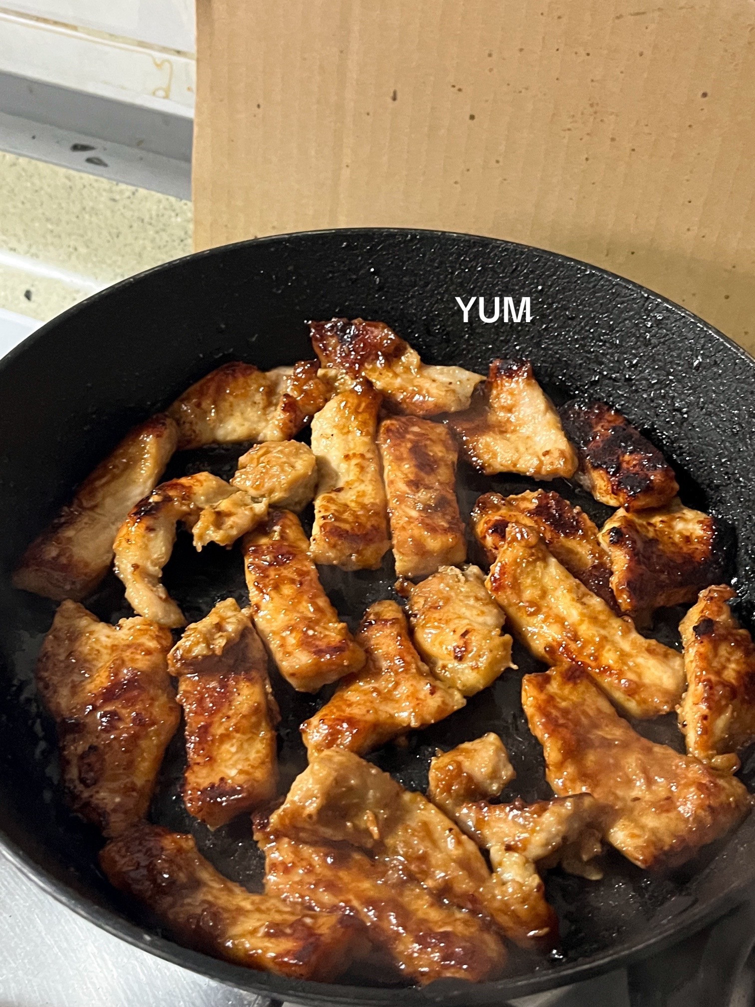 Miso Glazed Pork Chop with Miso Carbonara Pasta Recipe