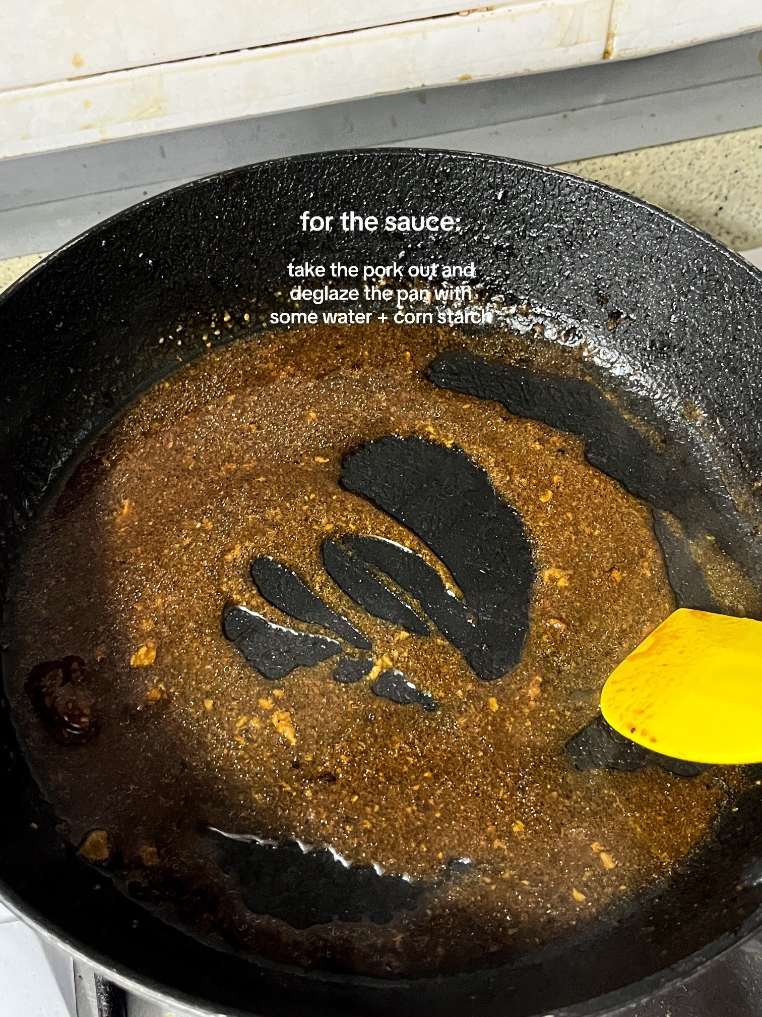 Miso Glazed Pork Chop with Miso Carbonara Pasta Recipe