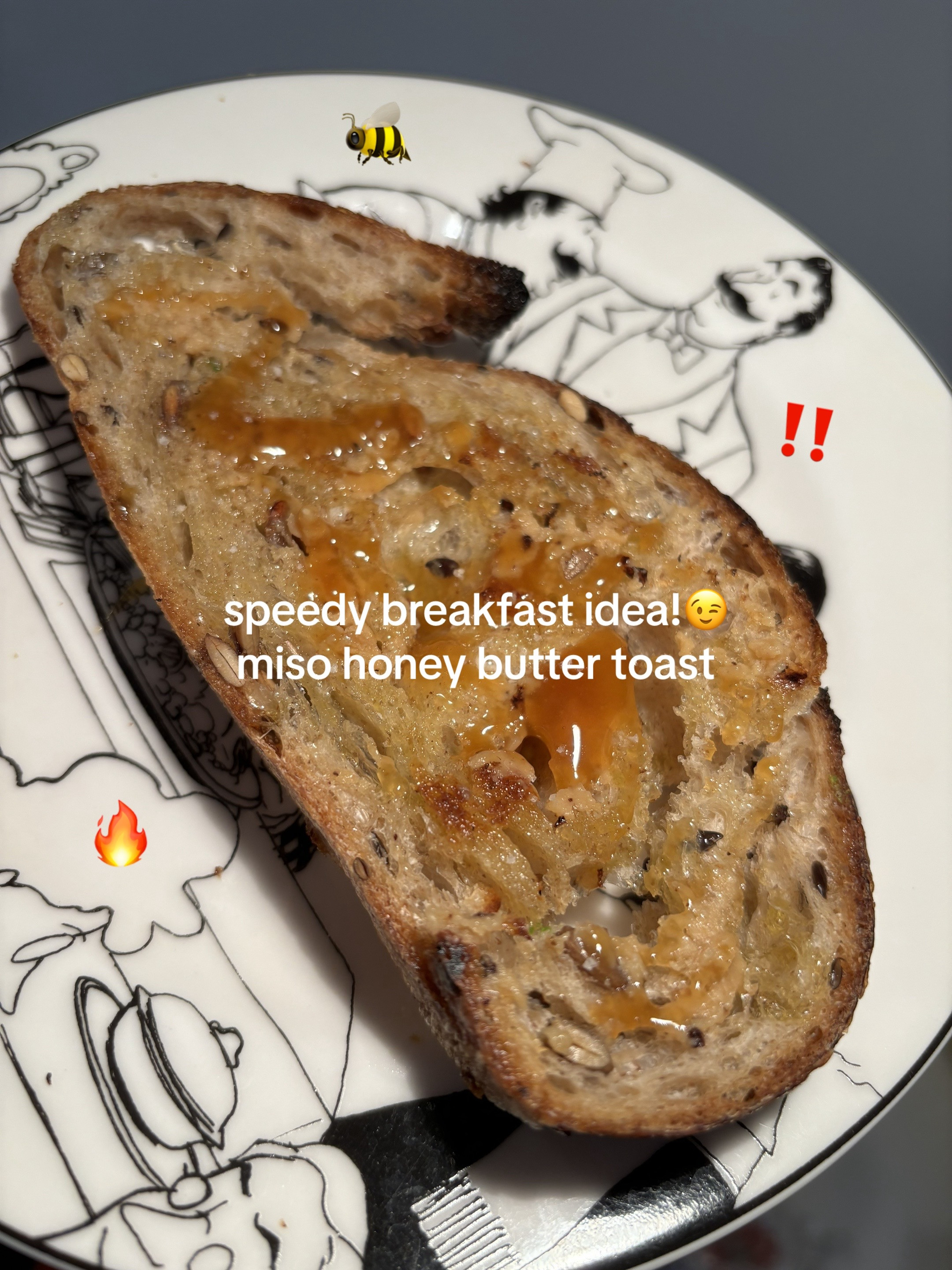 Miso Honey Butter Toast and ABC Juice Recipe