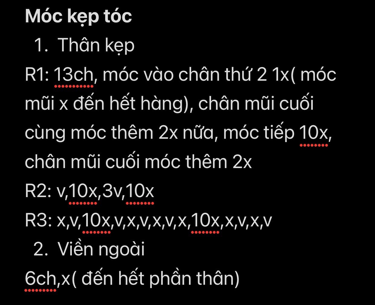 Móc kẹp tóc hình bánh kem dâu tây