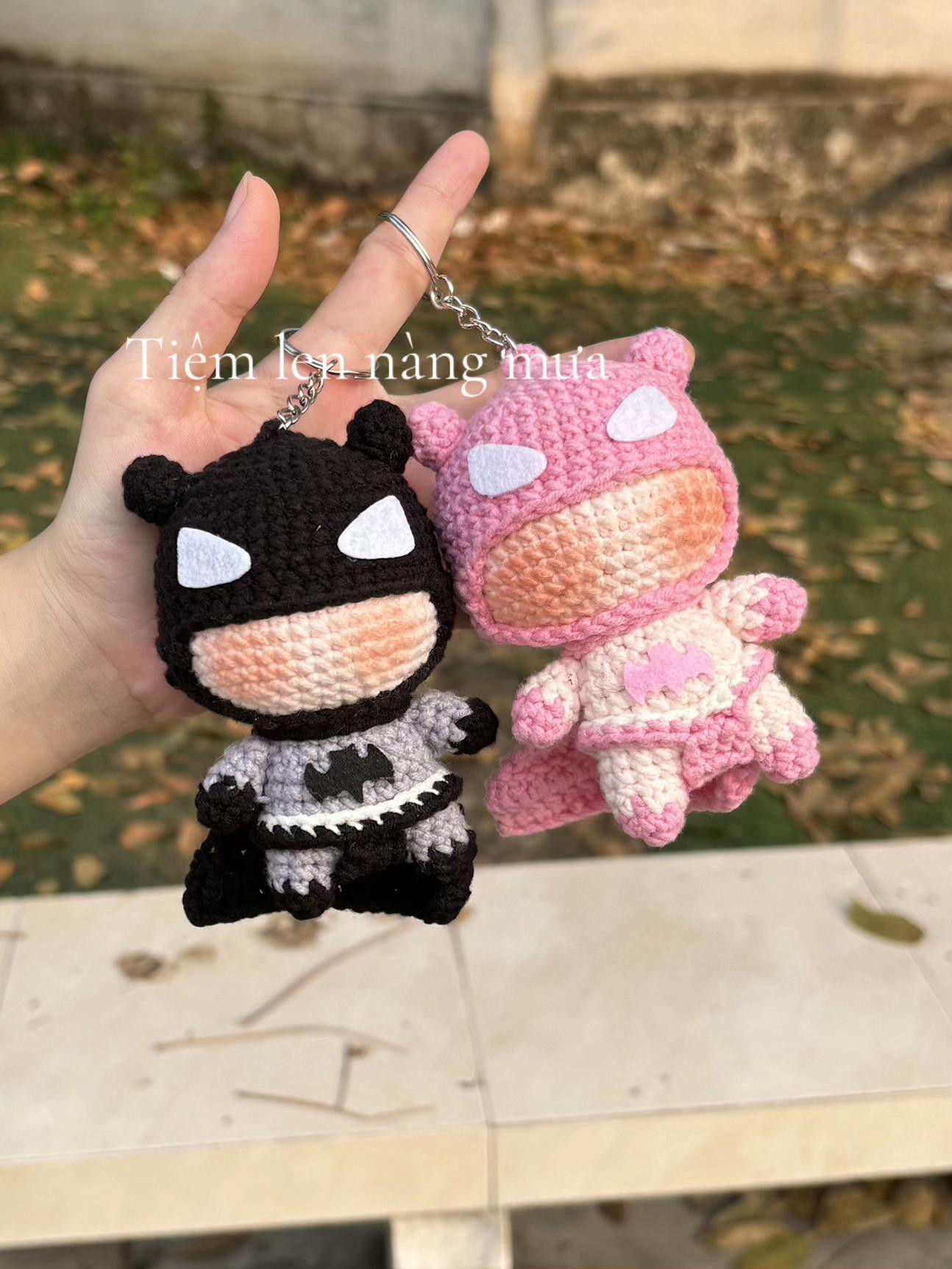 Móc khoá Batman - Hướng dẫn chi tiết từng bước