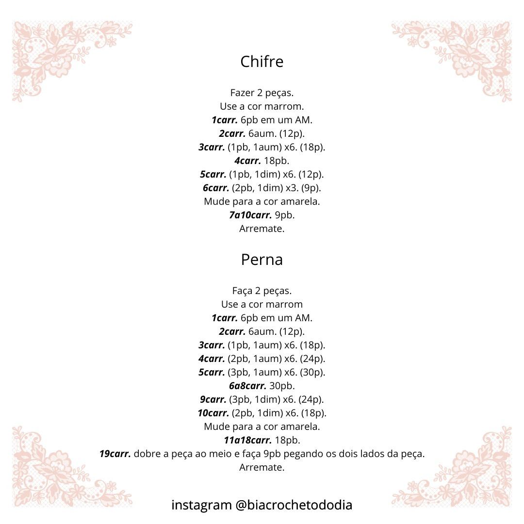 Móc len Hươu cao cổ Amigurumi Girafa - Hướng dẫn chi tiết