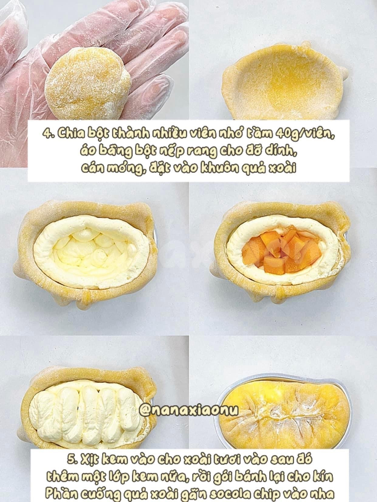 Mochi Hình Quả Xoài Siêu Ngon Siêu Cưng