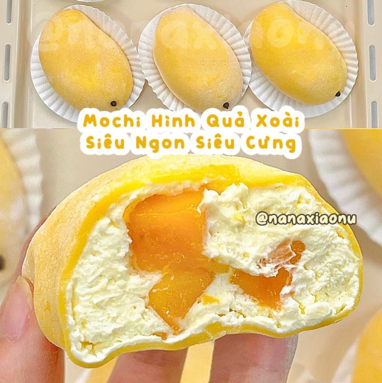 Mochi Hình Quả Xoài Siêu Ngon Siêu Cưng