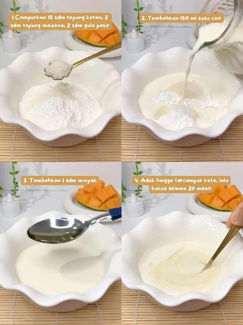 Mochi Mangga: Camilan Segar Với Nhân Măng Cụt Ngọt Ngào, Dễ Làm Tại Nhà