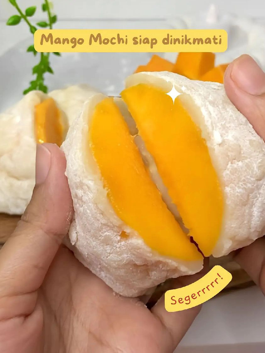 Mochi Mangga: Camilan Segar Với Nhân Măng Cụt Ngọt Ngào, Dễ Làm Tại Nhà