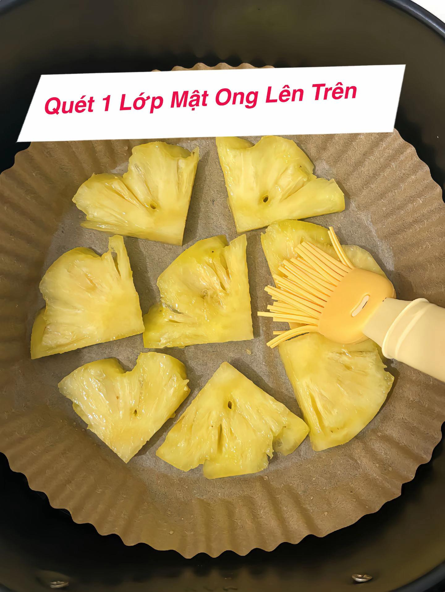 Món Dứa Nướng Thơm Ngon Đã Hoàn Thành