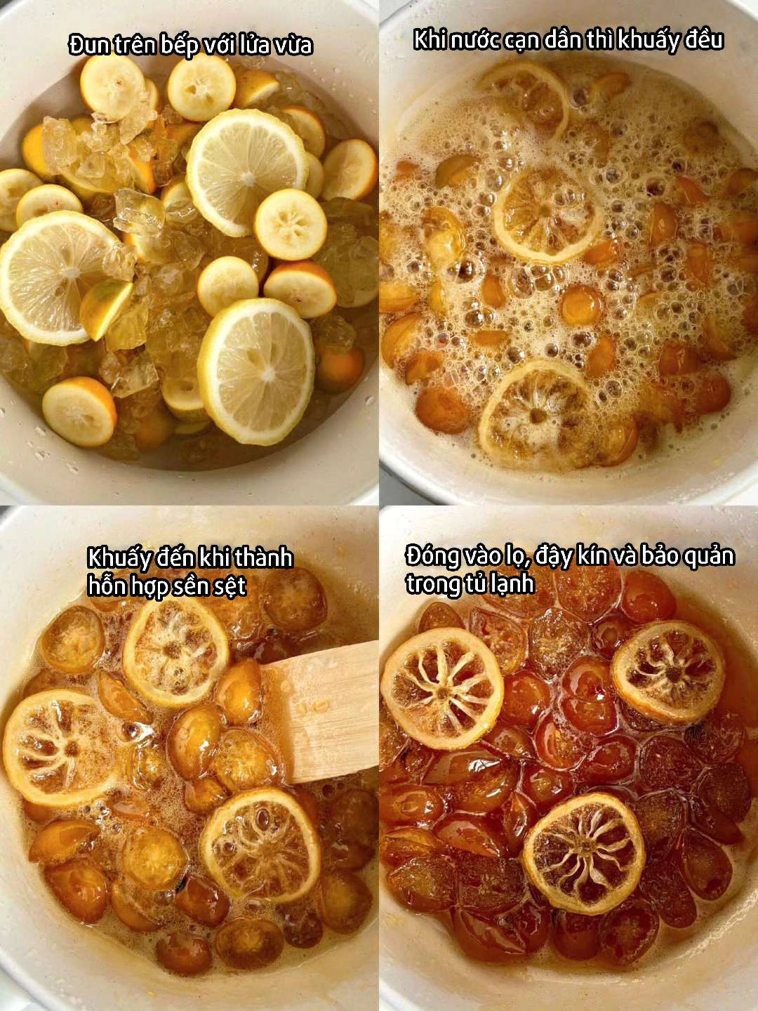 Mứt quất tự làm: Công thức đơn giản, lợi hại chỉ khái, giảm ho