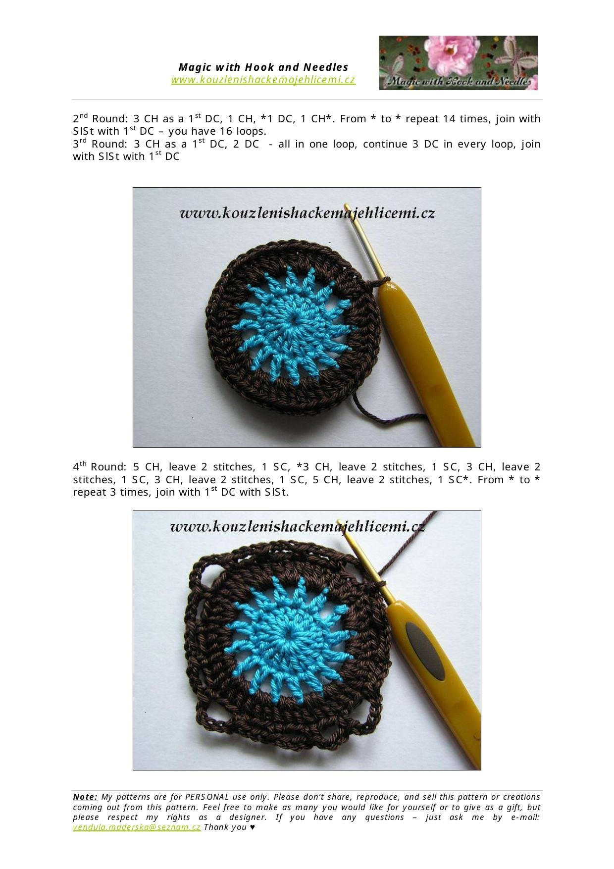 My Lovely Patchwork World: It's a Ladies Night Bag - Crochet Pattern