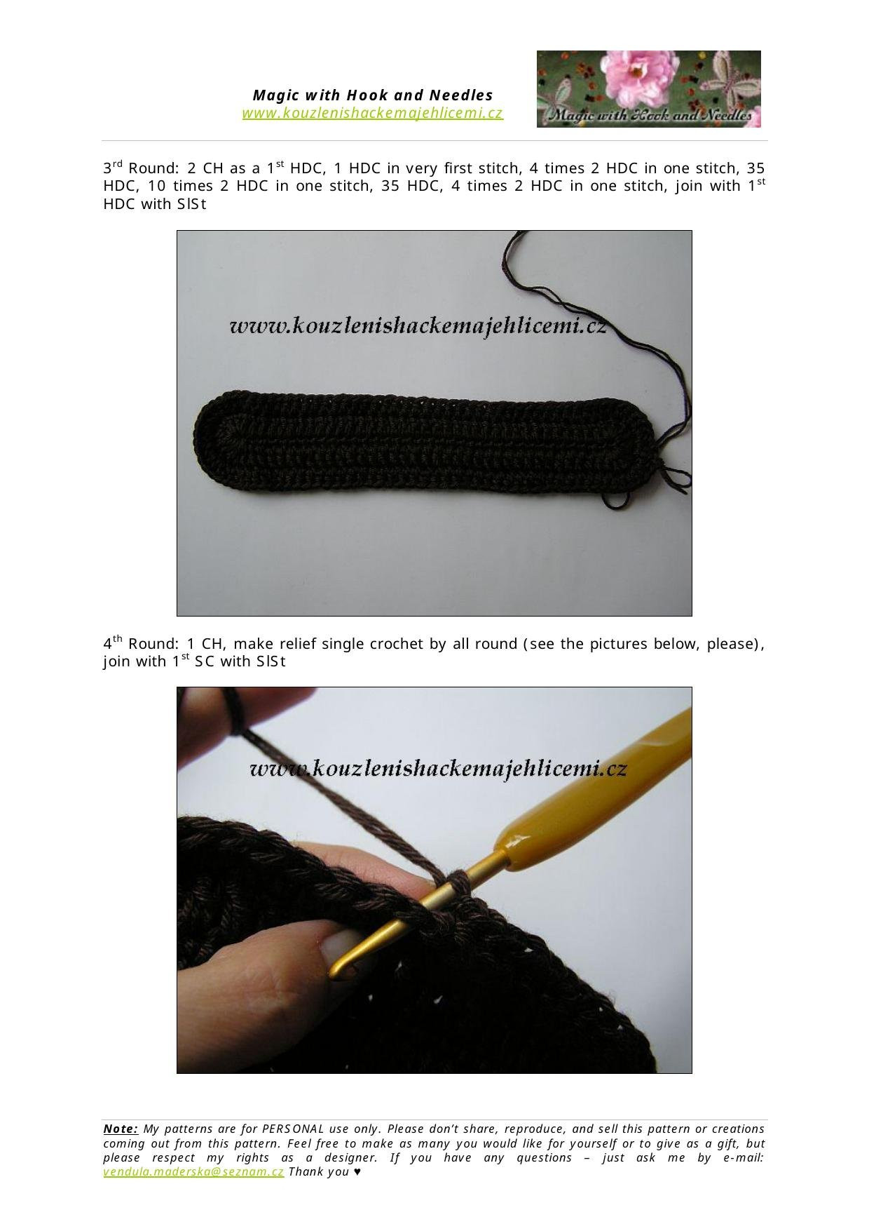 My Lovely Patchwork World: It's a Ladies Night Bag - Crochet Pattern