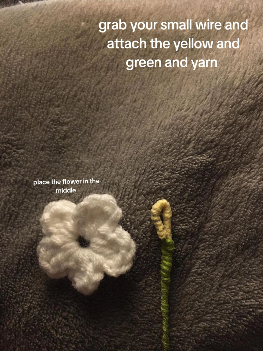 Myosotis Crochet Flower Pattern Tutorial