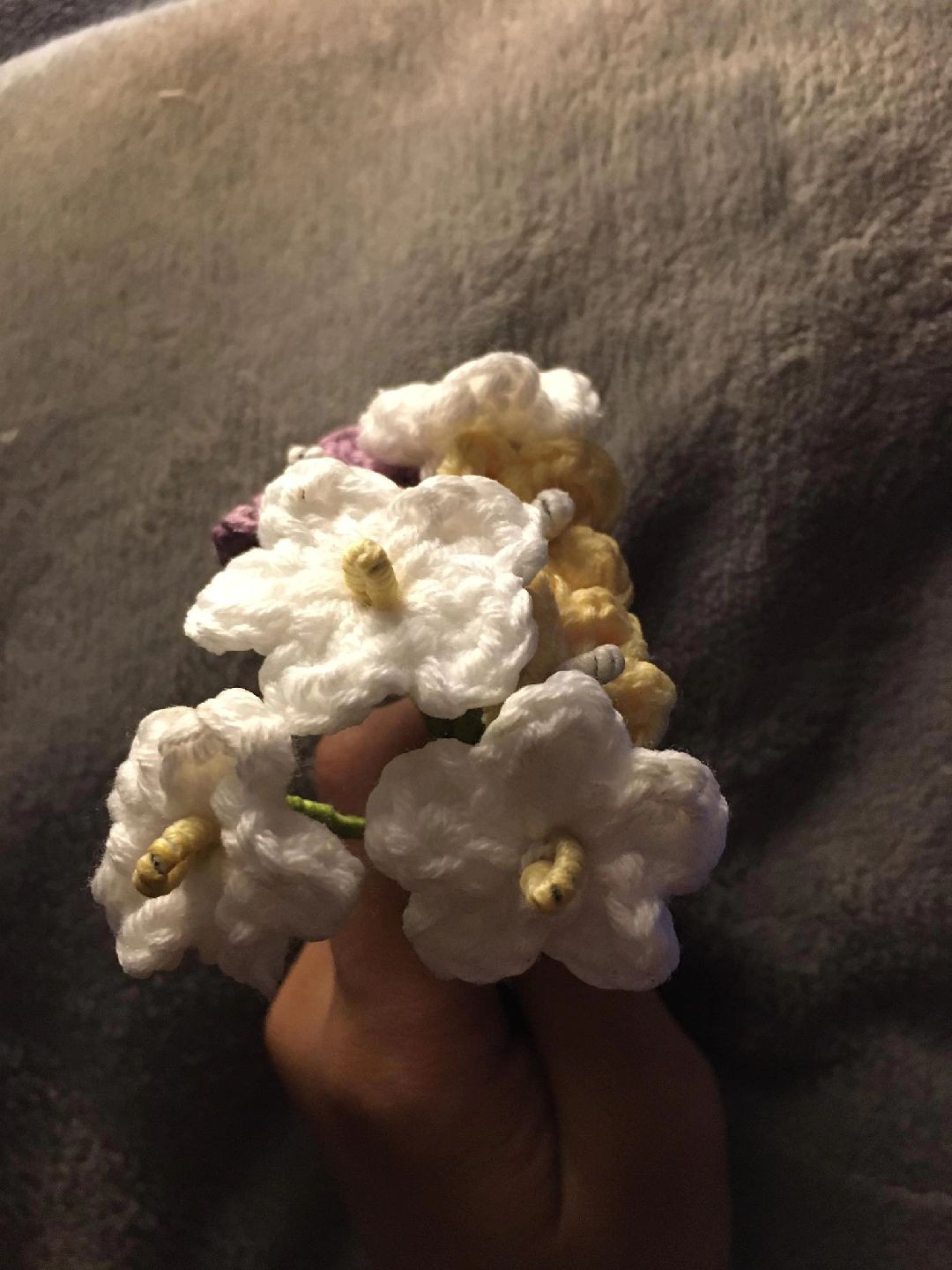 Myosotis Crochet Flower Pattern Tutorial