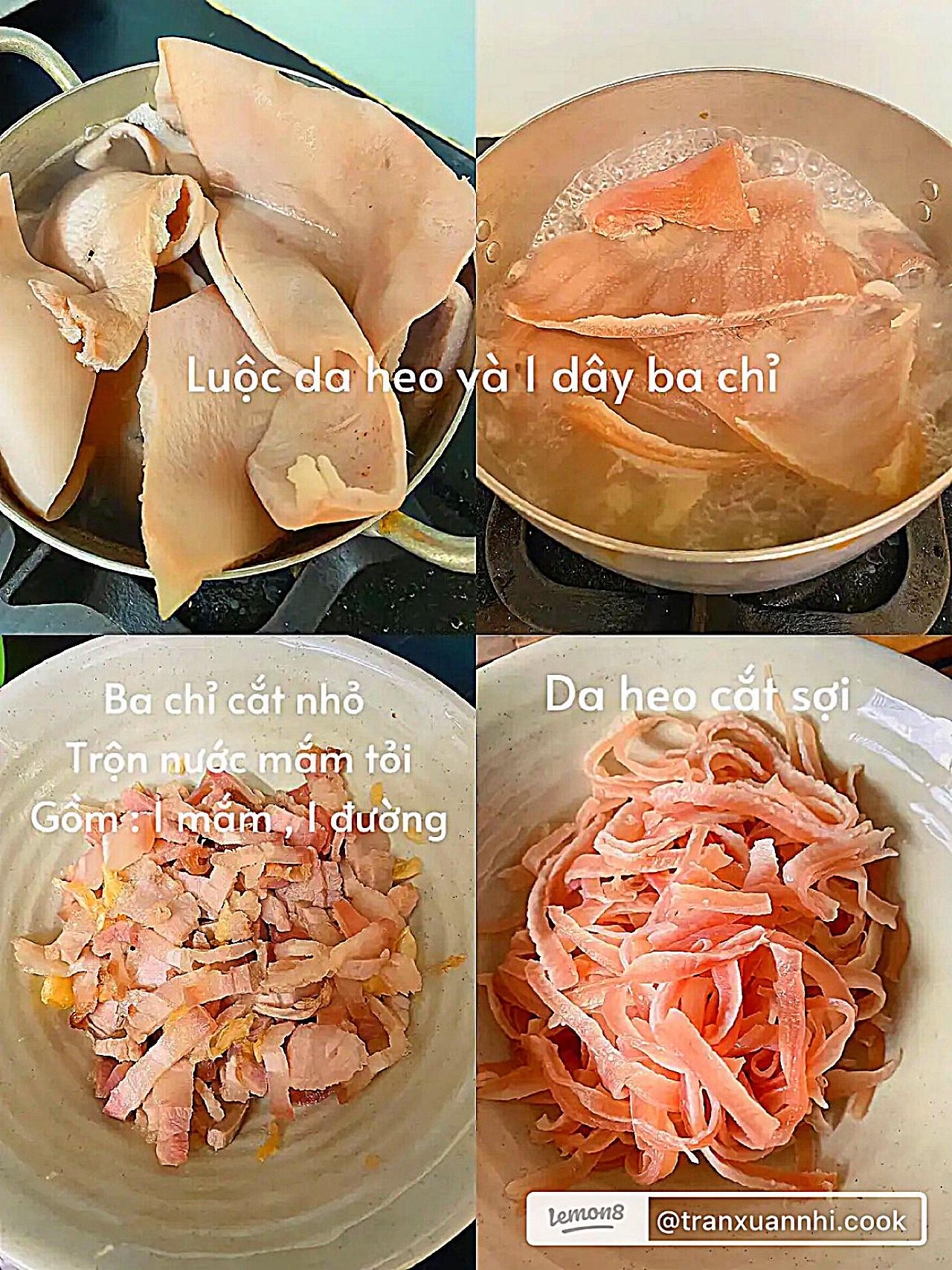 Nem Thính Từ Bì Heo: Hướng Dẫn Chi Tiết Cách Làm Nem Thính Da Heo Ngon Miệng