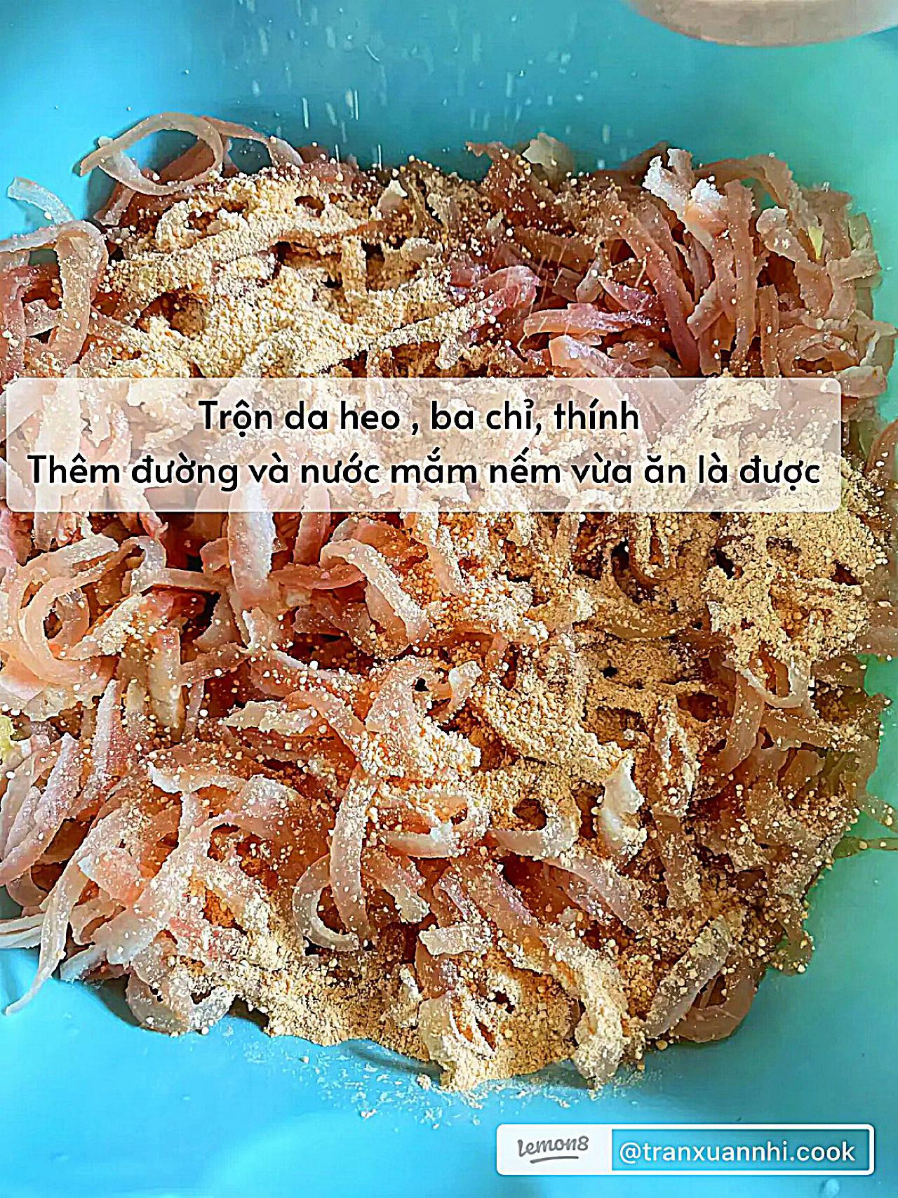 Nem Thính Từ Bì Heo: Hướng Dẫn Chi Tiết Cách Làm Nem Thính Da Heo Ngon Miệng