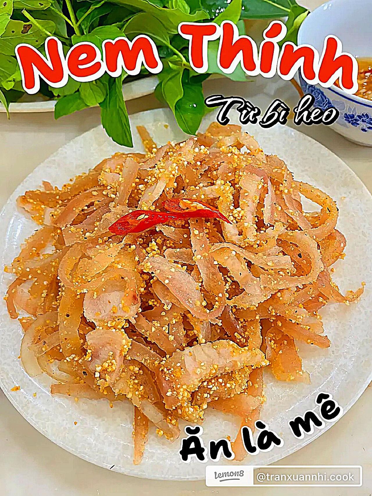 Nem Thính Từ Bì Heo: Hướng Dẫn Chi Tiết Cách Làm Nem Thính Da Heo Ngon Miệng