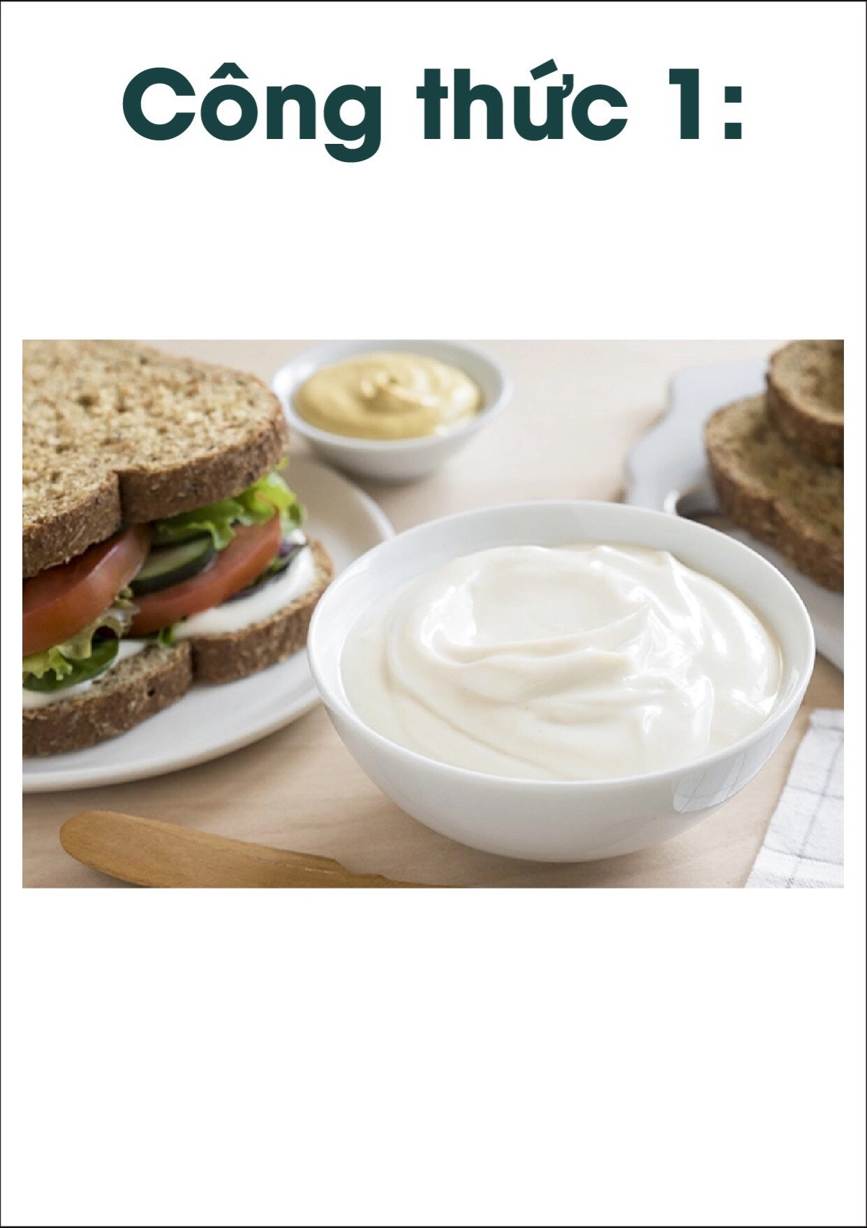 Những công thức làm sốt mayonnaise chay từ sữa đậu nành và dầu ăn