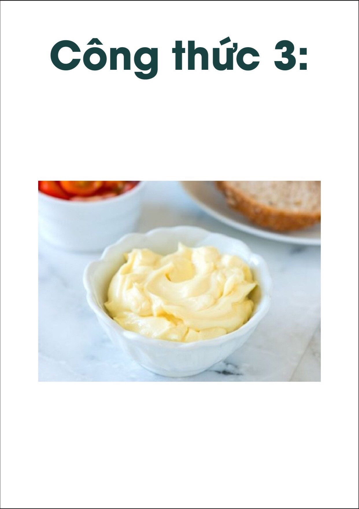 Những công thức làm sốt mayonnaise chay từ sữa đậu nành và dầu ăn