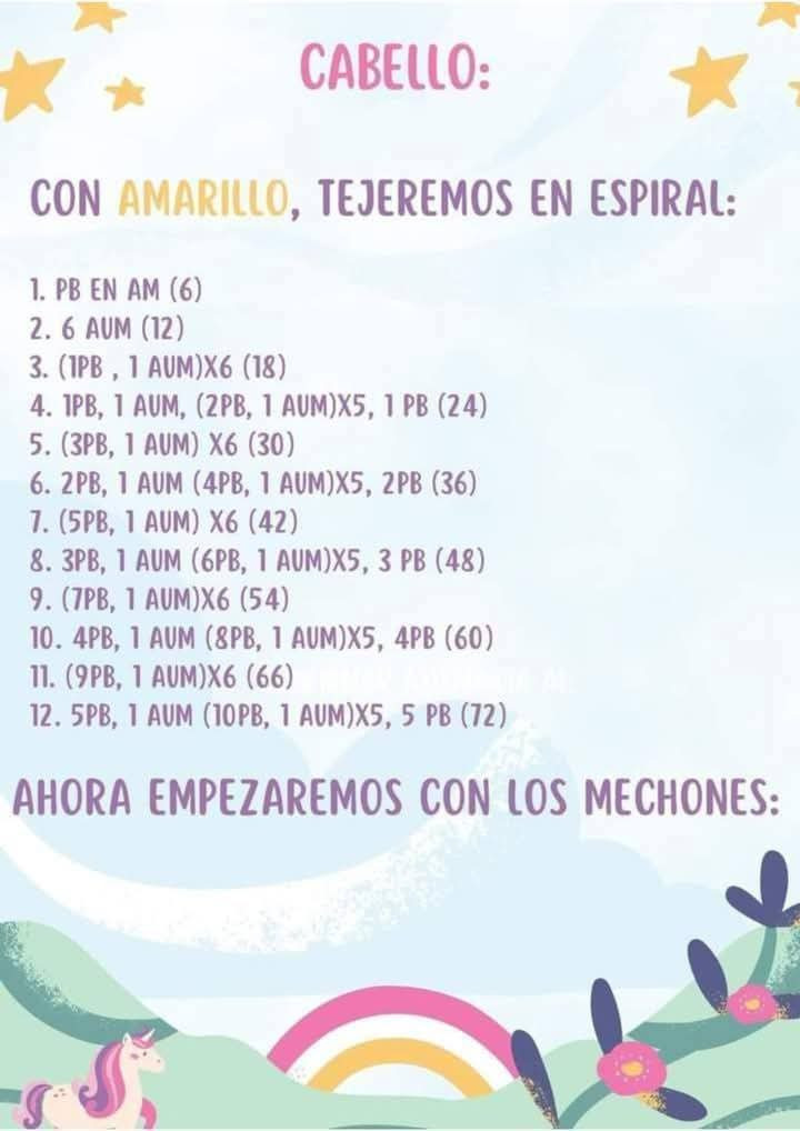 Nuevo Patrón Gratis: Búp bê Rapunzel móc len Amigurumi