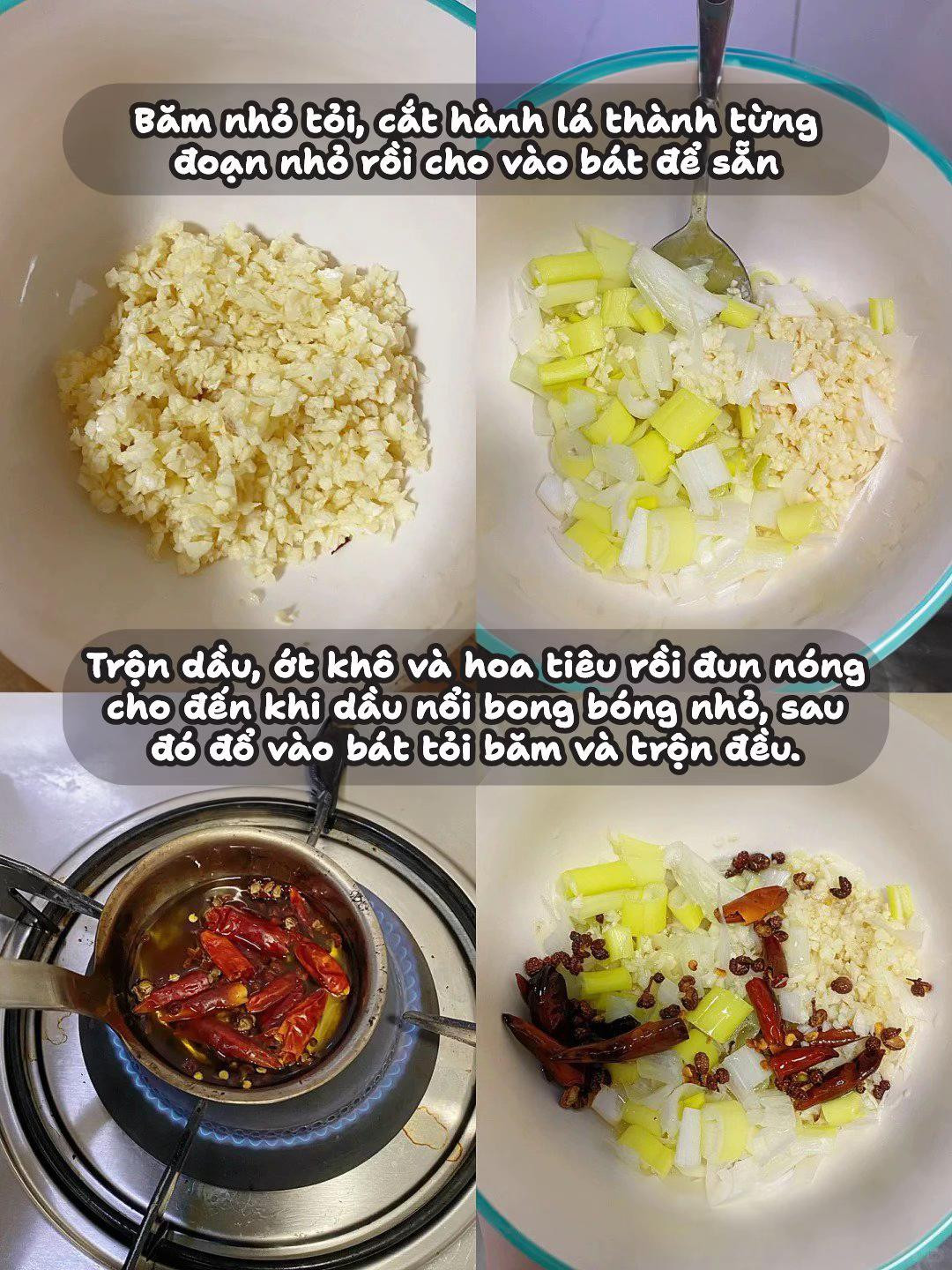 Nước chấm đa năng tự làm: Công thức nước sốt tỏi ớt, hành lá và hạt tiêu siêu ngon chấm gì cũng hợp