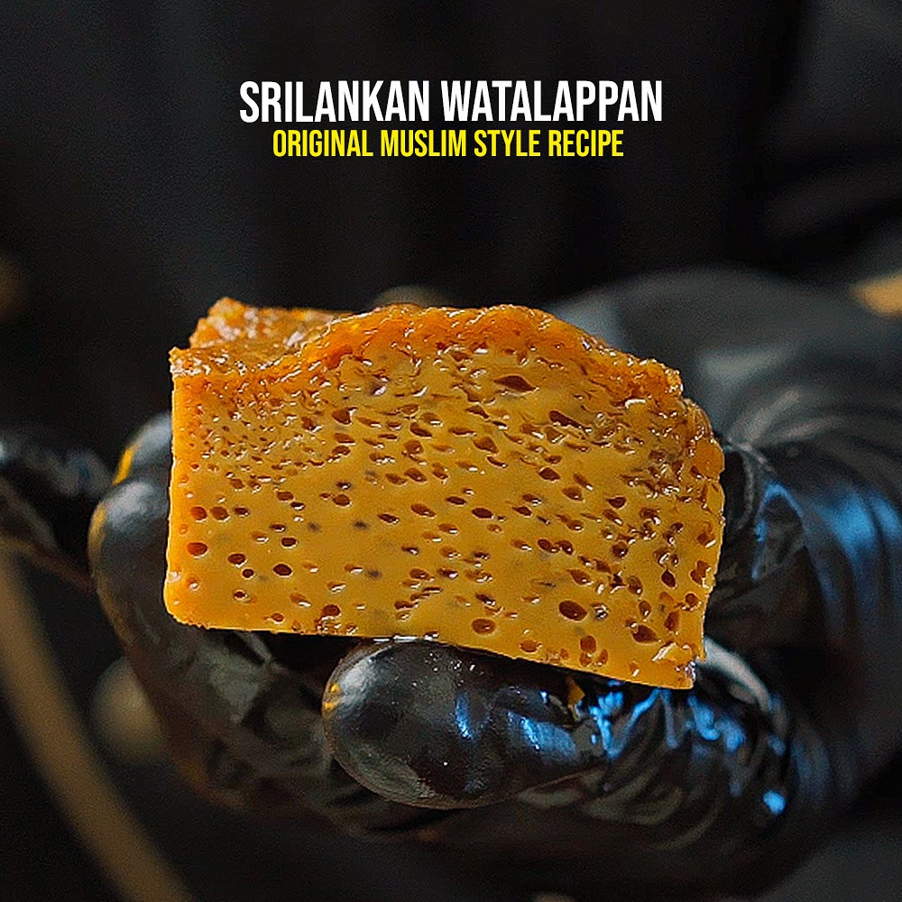 Original Srilankan Muslim Style Watalappan Recipe - Rich, Creamy Traditional Dessert with Jaggery and Coconut Milk