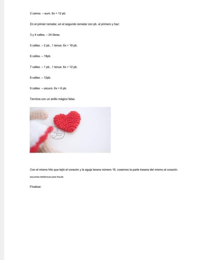 Osos de amor: Tutorial completo para hacer ganchillo