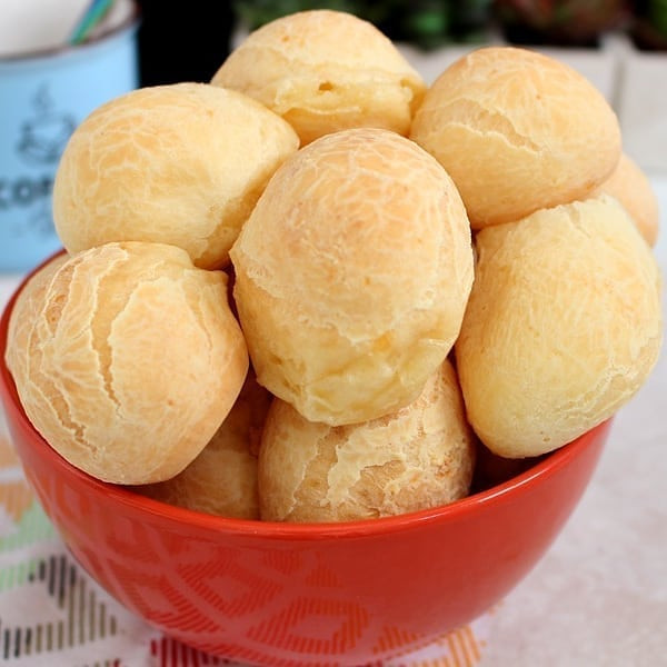 Pão de Queijo: Brazilian Cheese Bread Recipe with Parmesan and Polvilho Azedo