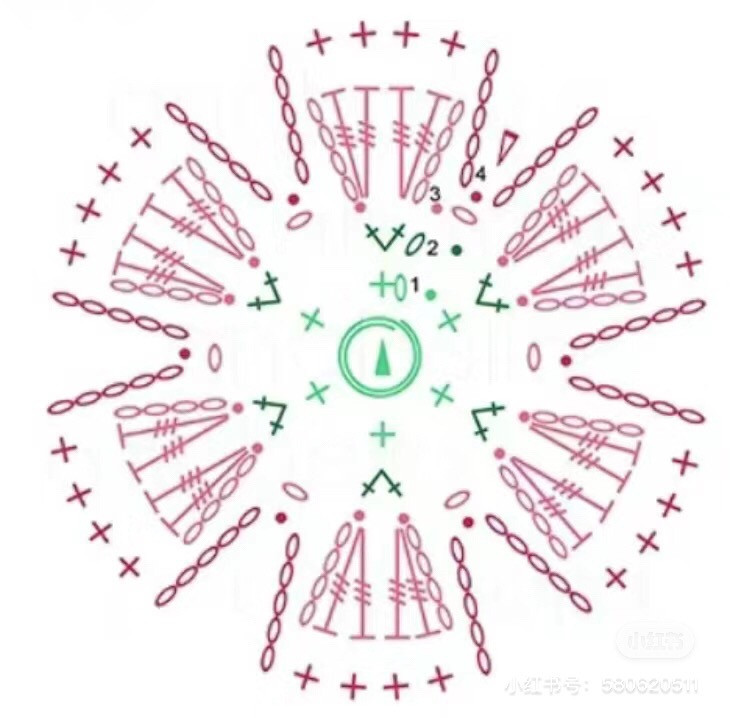 Pastel Crochet Flower Hair Clips with Yarn