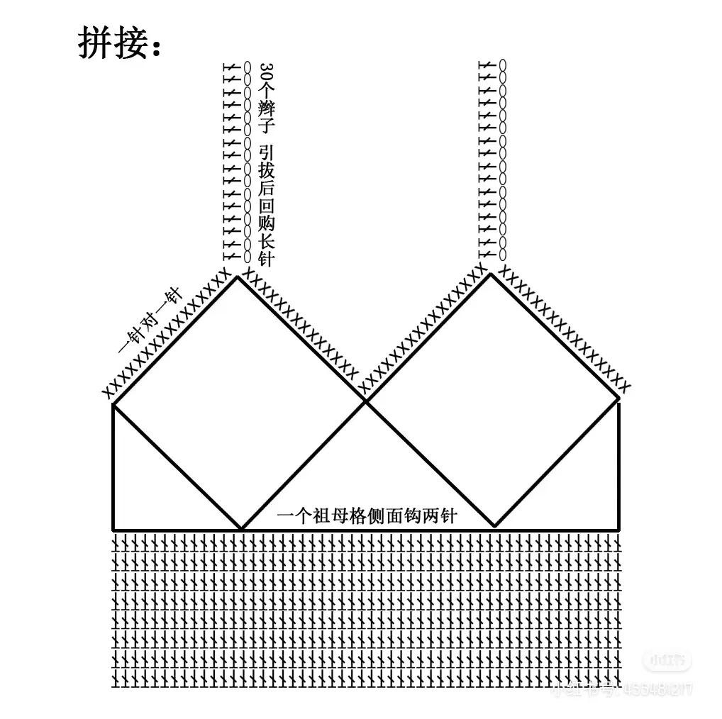 Pastel Floral Granny Square Crochet Cardigan Set Pattern with Assembly Instructions
