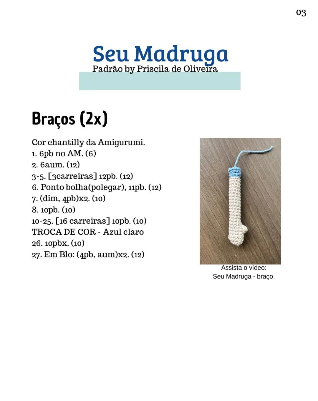 Patrão Seu Madruga - Amigurumi Chaplin