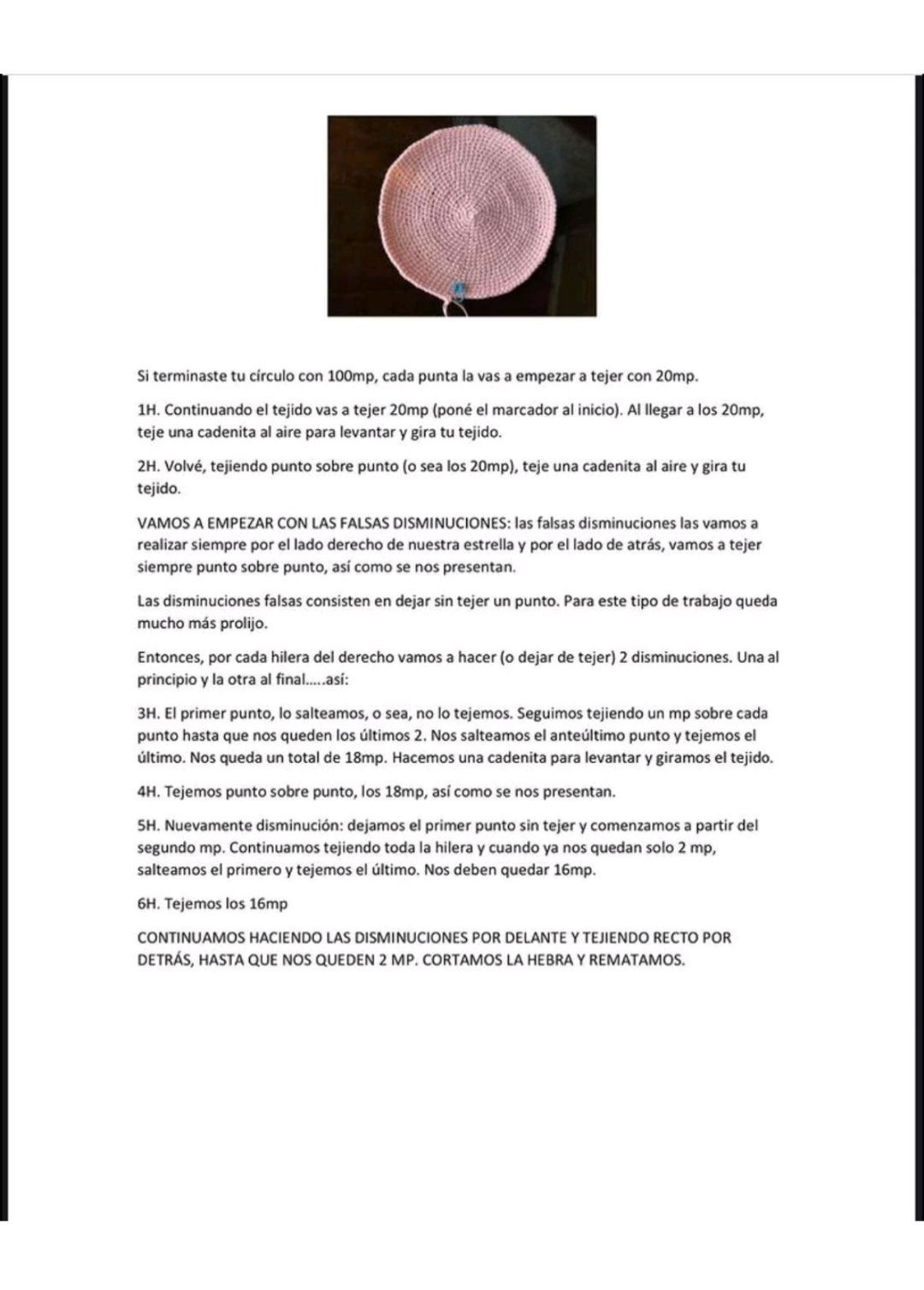 Patrón Almohadón Estrella Crochet